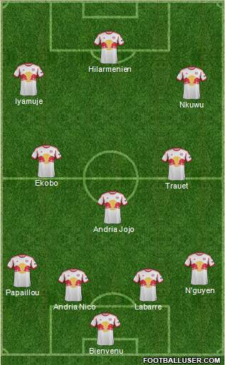 New York Red Bulls Formation 2014