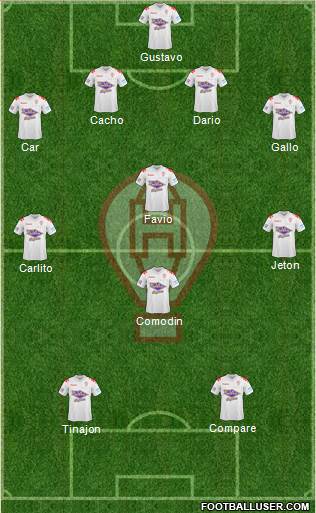 Huracán Formation 2014