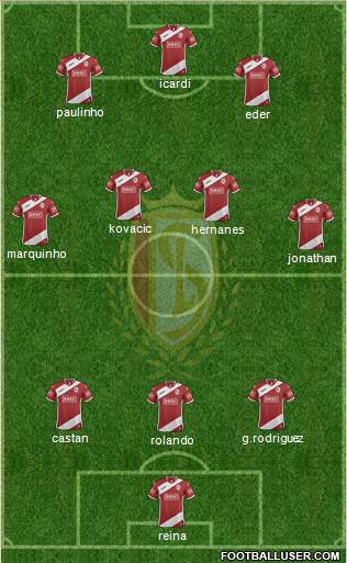 R Standard de Liège Formation 2014