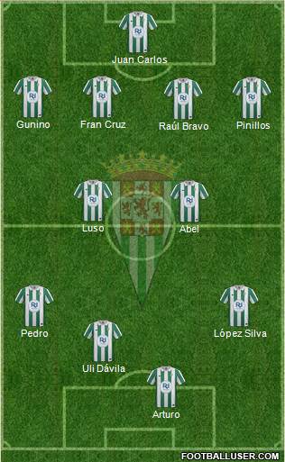 Córdoba C.F., S.A.D. Formation 2014