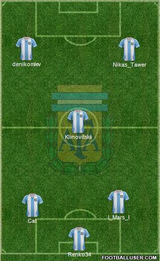 Argentina Formation 2014