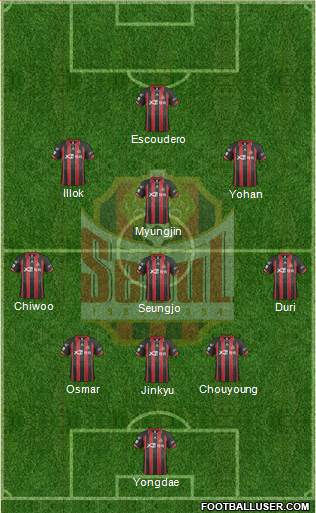 FC Seoul Formation 2014