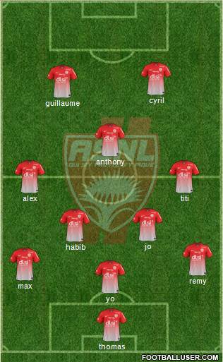 A.S. Nancy Lorraine Formation 2014