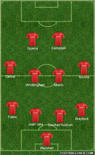 Cardiff City Formation 2014