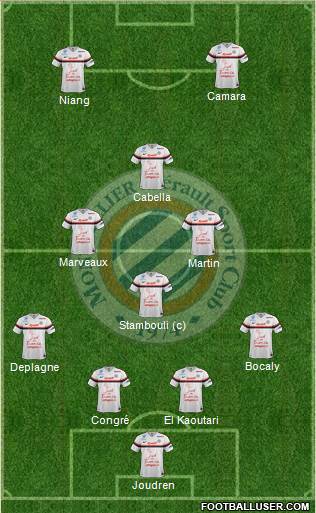 Montpellier Hérault Sport Club Formation 2014