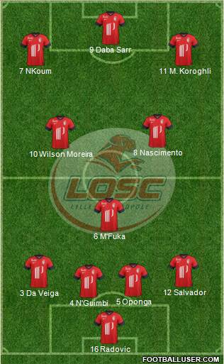 LOSC Lille Métropole Formation 2014