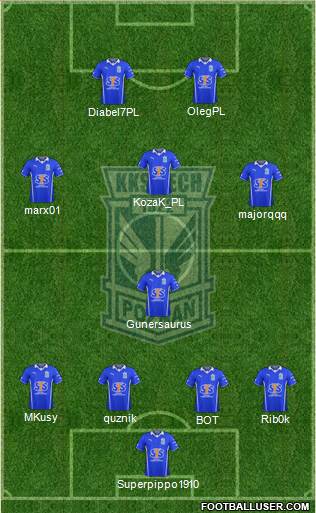 Lech Poznan Formation 2014