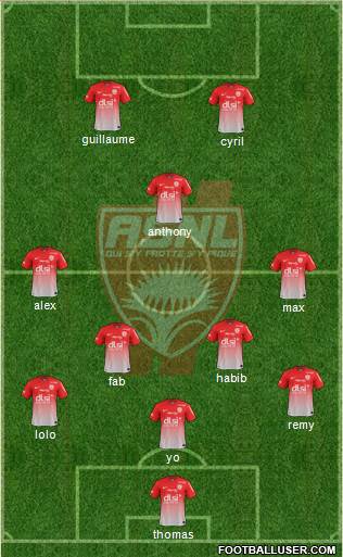 A.S. Nancy Lorraine Formation 2014