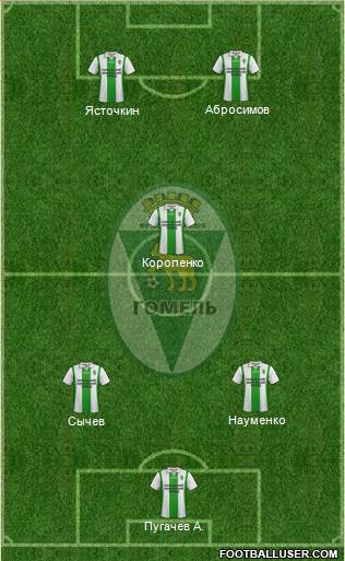 FC Gomel Formation 2014