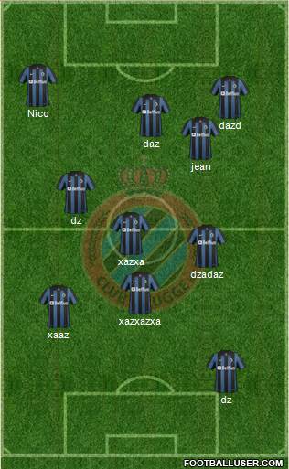 Club Brugge KV Formation 2014