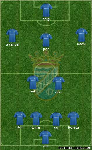 Xerez C.D., S.A.D. Formation 2014