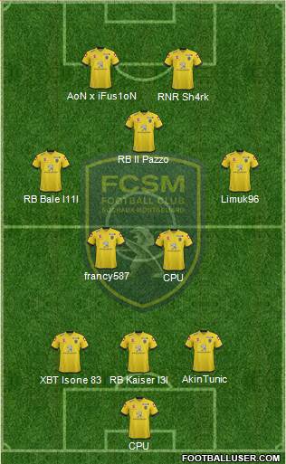 FC Sochaux-Montbéliard Formation 2014