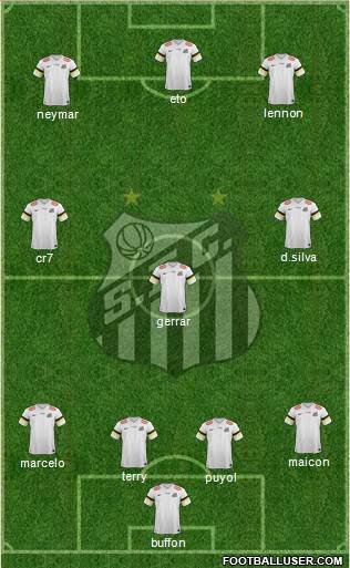 Santos FC Formation 2014