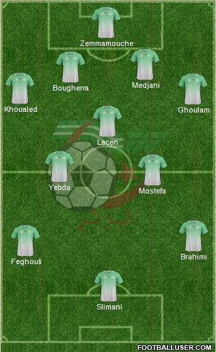 Algeria Formation 2014