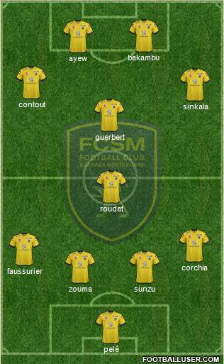 FC Sochaux-Montbéliard Formation 2014