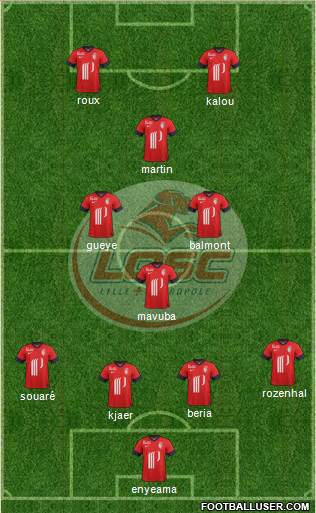 LOSC Lille Métropole Formation 2014