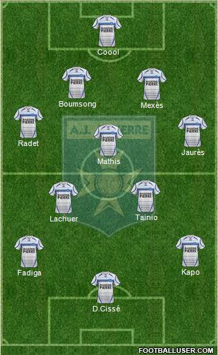 A.J. Auxerre Formation 2014