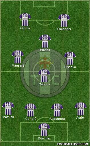 Toulouse Football Club Formation 2014