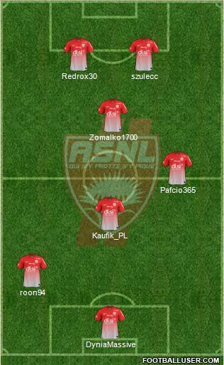 A.S. Nancy Lorraine Formation 2014