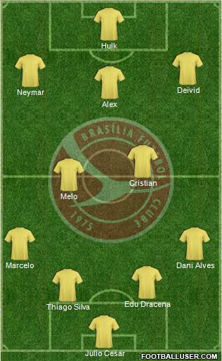 Brasília FC Formation 2014