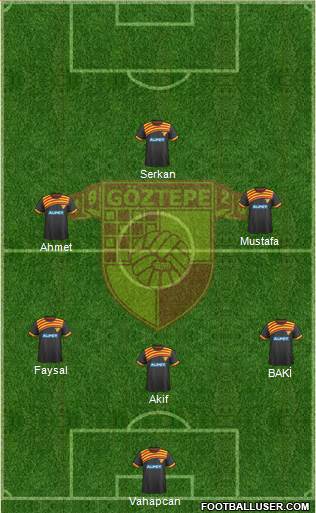 Göztepe A.S. Formation 2014