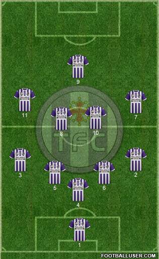 Toulouse Football Club Formation 2014