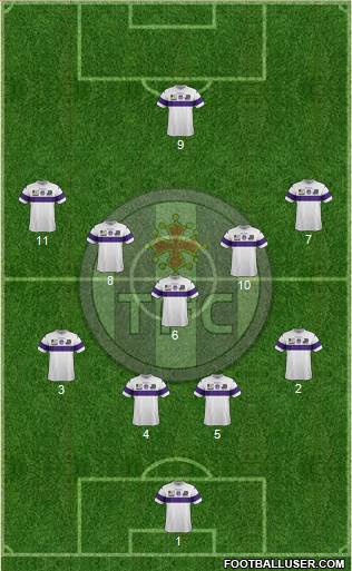 Toulouse Football Club Formation 2014