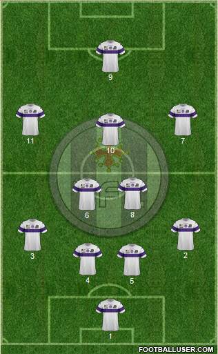 Toulouse Football Club Formation 2014