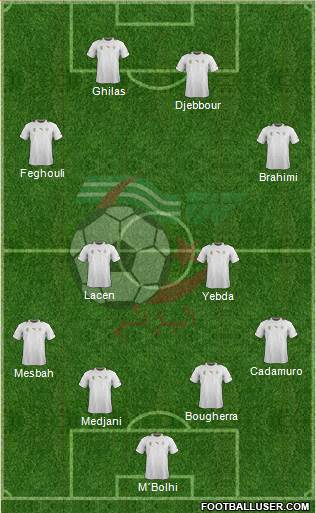 Algeria Formation 2014