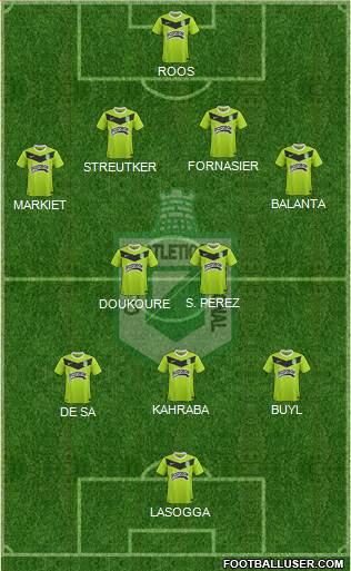 CDC Atlético Nacional Formation 2014