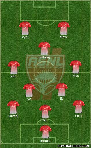 A.S. Nancy Lorraine Formation 2014