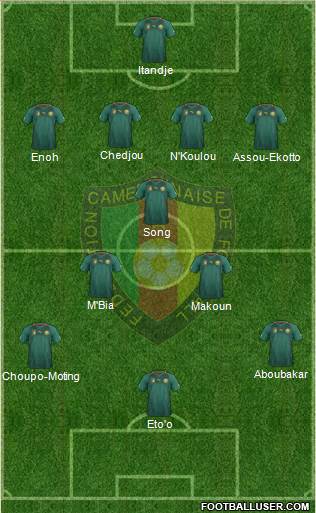 Cameroon Formation 2014