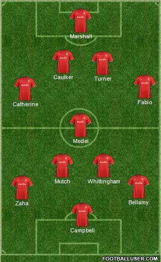 Cardiff City Formation 2014