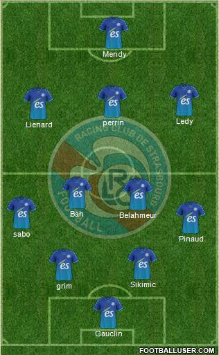 Racing Club de Strasbourg-Football Formation 2014