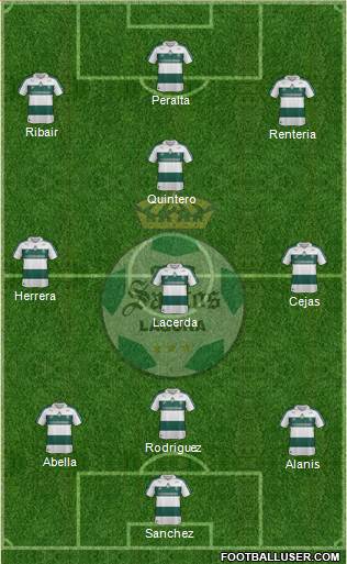 Club Deportivo Santos Laguna Formation 2014