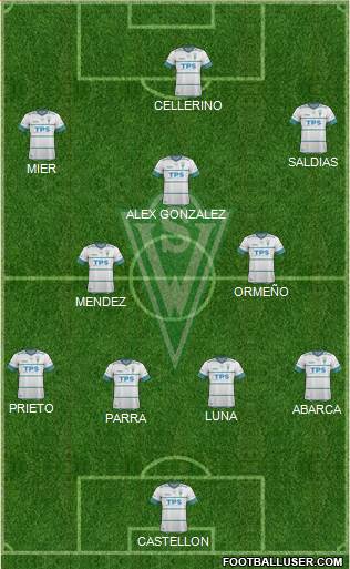 CD Santiago Wanderers S.A.D.P. Formation 2014