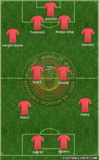 Espérance Sportive de Tunis Formation 2014