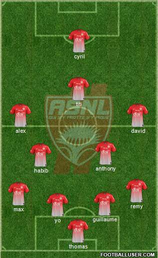 A.S. Nancy Lorraine Formation 2014