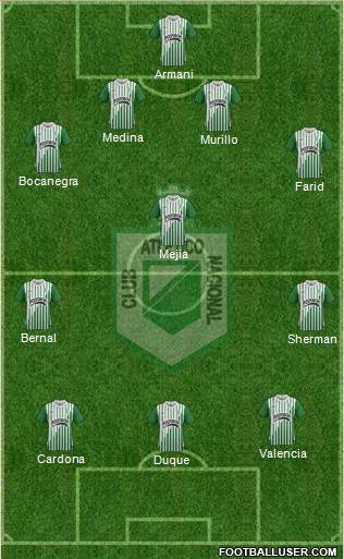 CDC Atlético Nacional Formation 2014