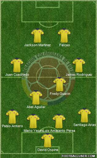 Colombia Formation 2014