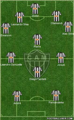 C Atlético Mineiro Formation 2014