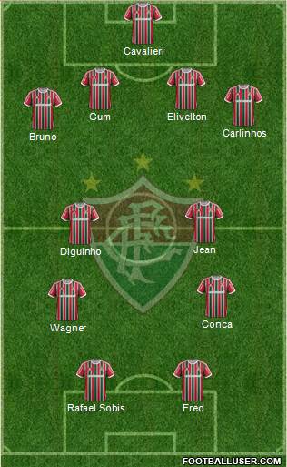 Fluminense FC Formation 2014