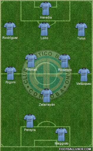 Belgrano de Córdoba Formation 2014