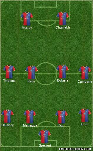 Crystal Palace Formation 2014