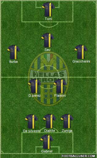 Hellas Verona Formation 2014