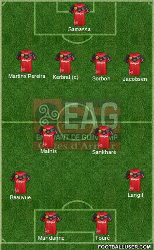 En Avant de Guingamp Formation 2014