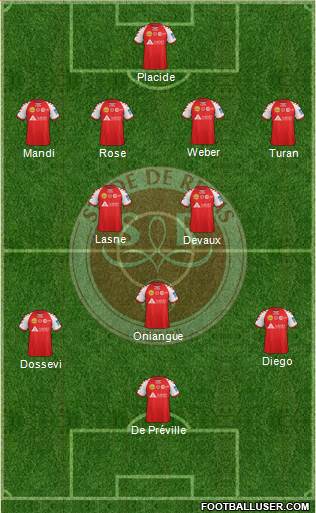 Stade de Reims Formation 2014