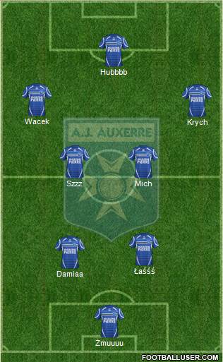 A.J. Auxerre Formation 2014