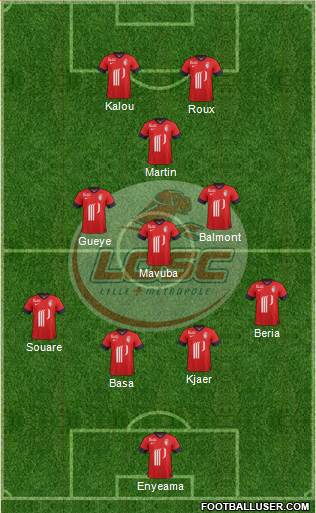 LOSC Lille Métropole Formation 2014