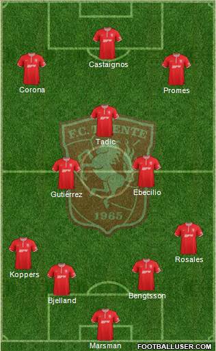 FC Twente Formation 2014